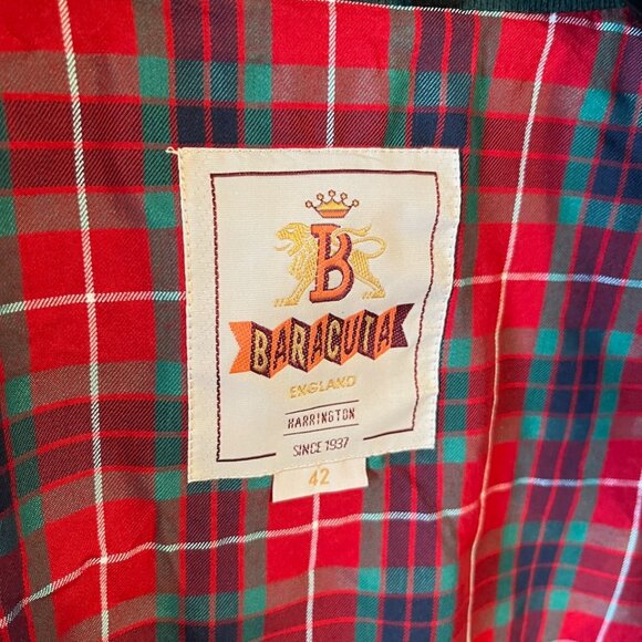 Baracuta G9 Harrington Jacket, Racing Green 42 - Picture 4 of 6